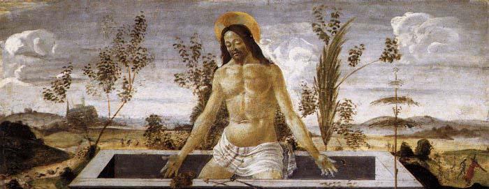 Sandro Botticelli Christ in the Sepulchre oil painting picture